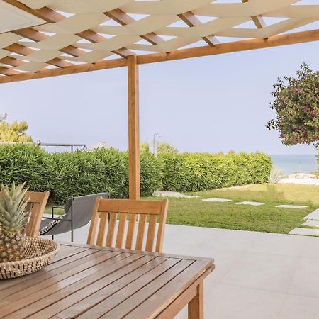 Villa Santa Maria With Private Pool And Sea View Afándu Kültér fotó