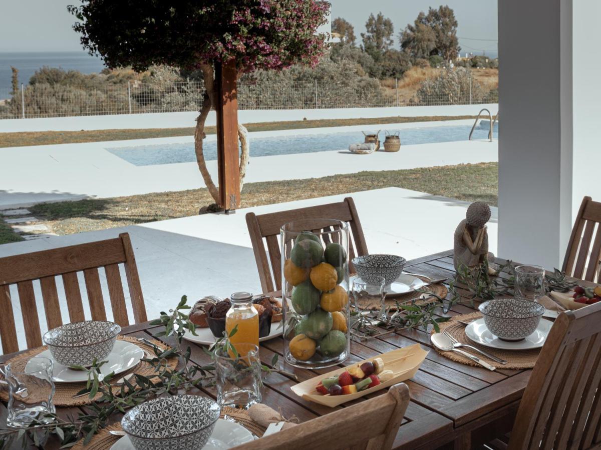 Villa Santa Maria With Private Pool And Sea View Afándu Kültér fotó