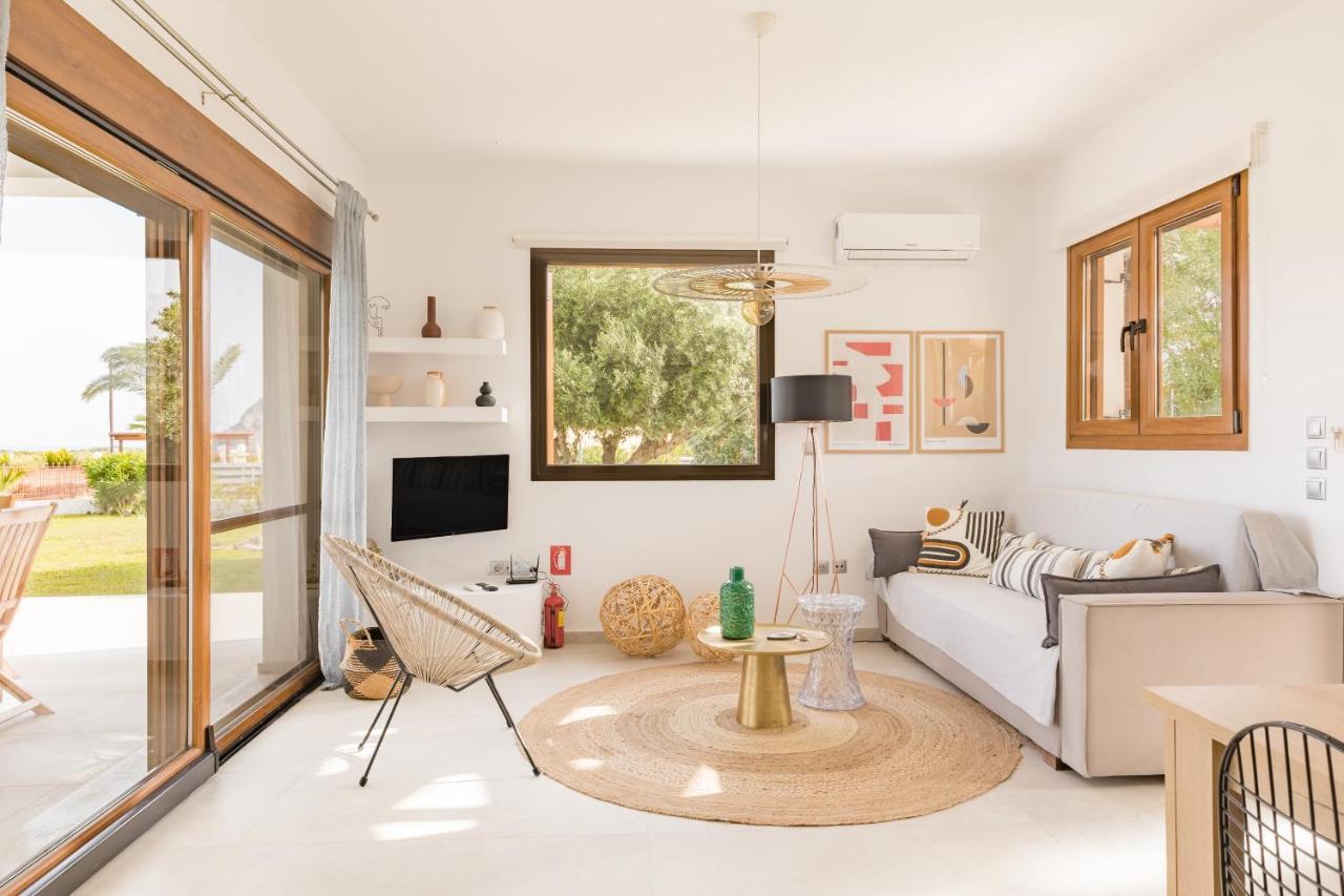 Villa Santa Maria With Private Pool And Sea View Afándu Kültér fotó
