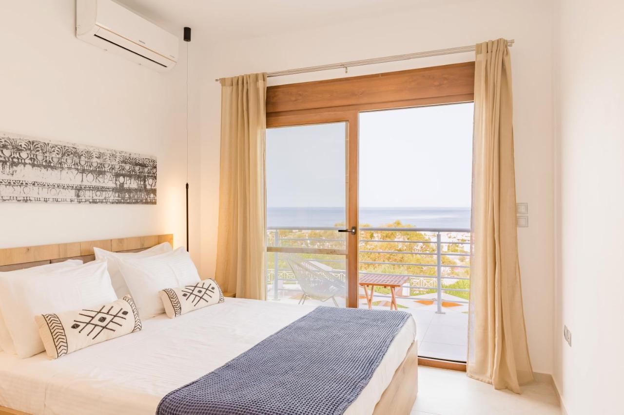 Villa Santa Maria With Private Pool And Sea View Afándu Kültér fotó